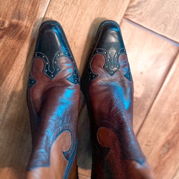 Stuwart Weitzman Cowboy Boots - Picture 3 of 6